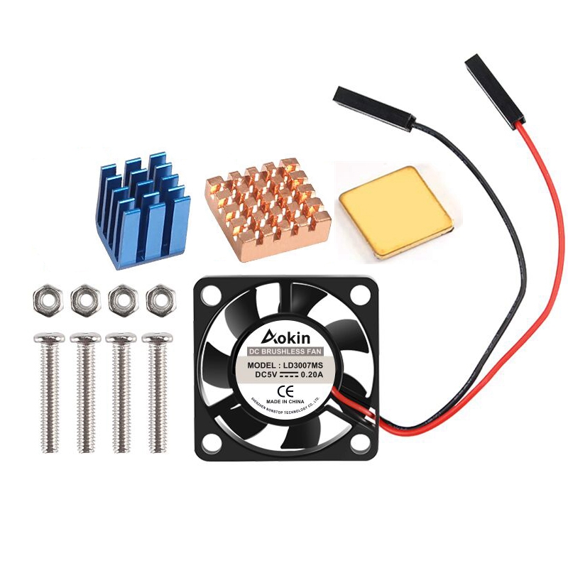 Turing Pi 2 - 5V / 3.3V soğutma fanı vidalar