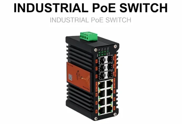 Sfp+ 10G Managed Switch 8 Port - Endüstriyel L2+ Yönetilebilir PoE Anahtarı, 8