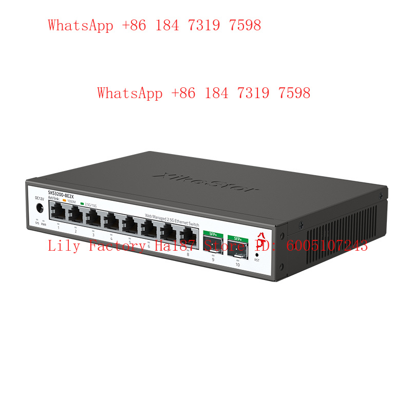 XikeStor 8*2.5G RJ45 2*10G SFP - Sfp+ 10G Managed Switch 8 Port incelemesi ve fiyatı